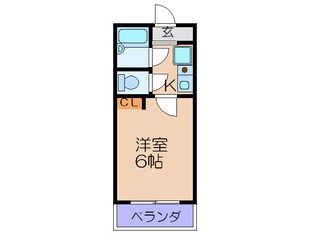 コスモメイト野田の物件間取画像